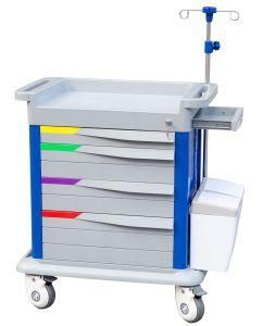Medical ABS Nursing Trolley Emergency Cart Trolley (HR-352)