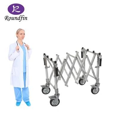 Roundfin Rd-413 Mortuary Equipment Church Coffin Trolley / Casket Truck