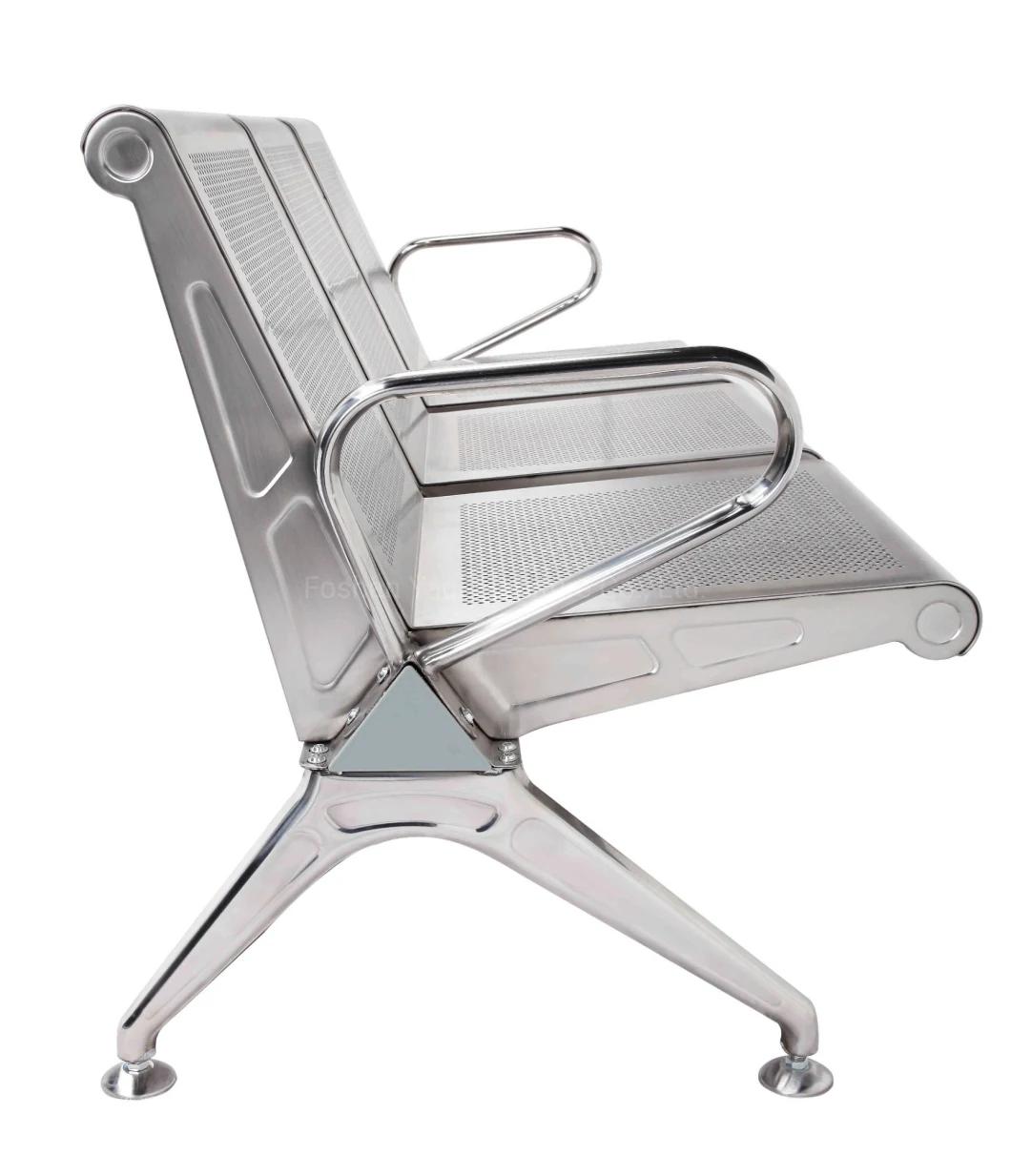 New Design Full Stainless Steel Chair/Waiting Chair (YA-104)