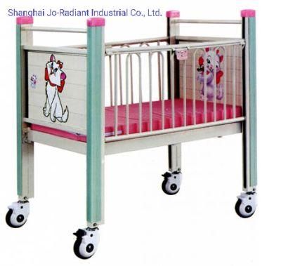 Manufacturer OEM Single Crank Children Hospital Bed