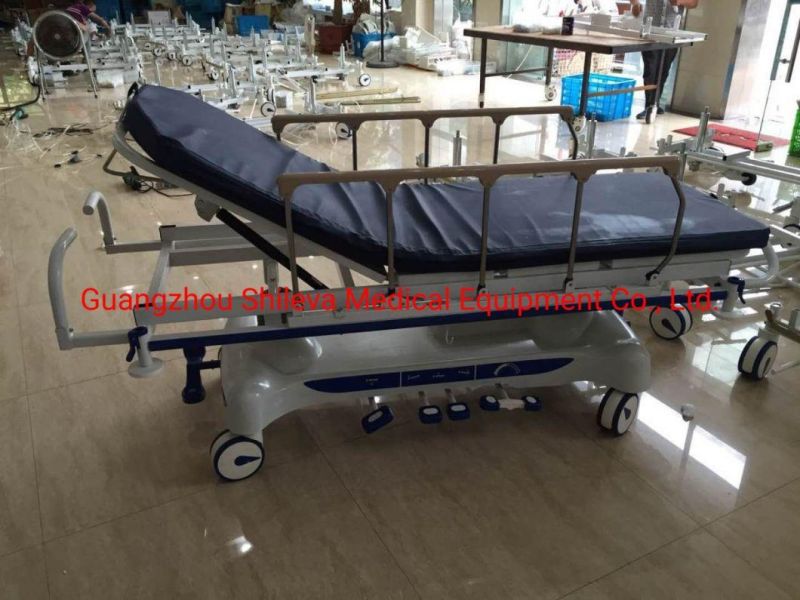 Medical Stainless Steel Rescue Stretcher with Wheels
