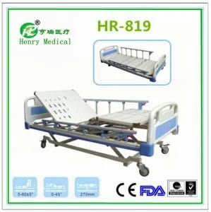 Hr-819 CE Certificate Three Functions Bed/ Electric Medical Bed /ICU Nursing Bed