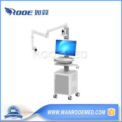 Bwt-005A Medical ABS Emergency Computer Mobile Long Arm Teaching Workstation Cart Trolley for Consultation