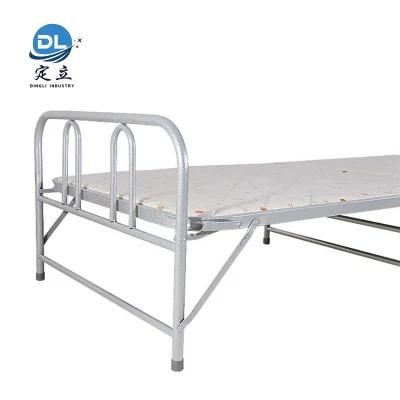 Dormitory Wire Mesh Metal Flat Iron Single Bed