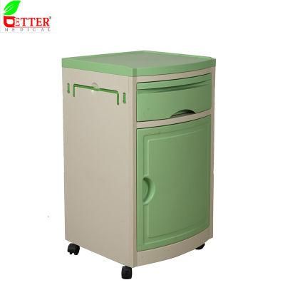 ABS Plastic Hospital Furniture Hospital Bedside Cabinet