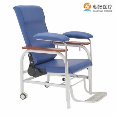 Medical Nursing Patient Phlebotomy Blood Sample Collection Chair with Armrests Cy-H802A