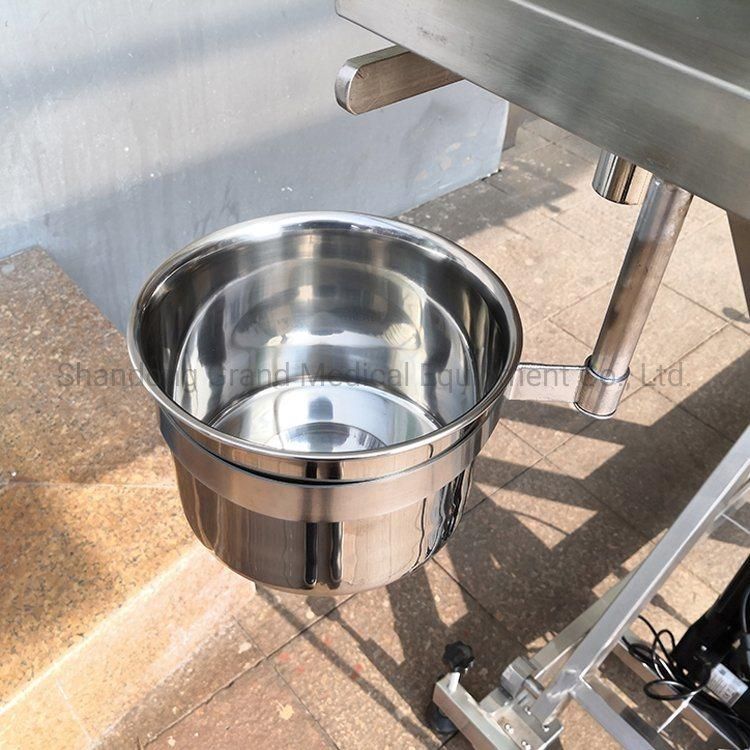 Factory Price Electric Veterinary Equipment 304 Stainless Steel Pet Operating Table with a Foldable Desktop