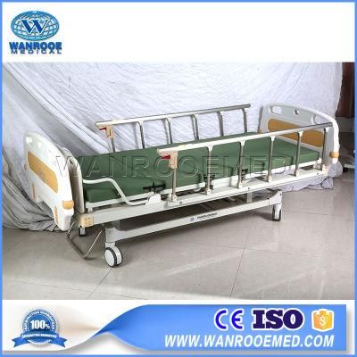 Bam201 Manual Medical Appliances Household Use Hospital Patient Bed with Wheels