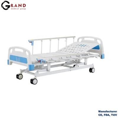 Electric Adjusted Lifted Hospital Bed Three Function Medical Patient Nursing Bed for Hospital Furniture Medical Equipment
