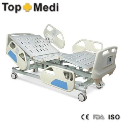 Topmedi Medical Pedal Control System Electric Steel Hospital Bed