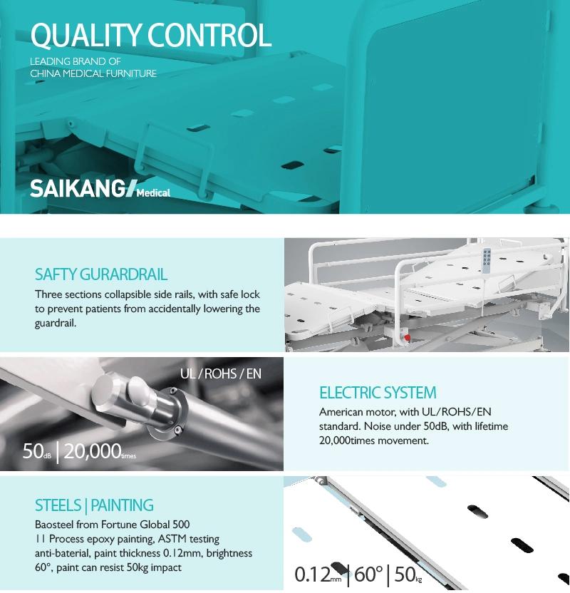 Y6n6s Used Electric Hospital Medical Intensive Care Bed for Elderly