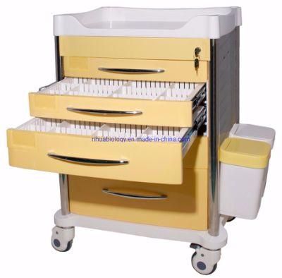 ABS Material Surgery Laptop Hospital Clinic Used Medication Carts