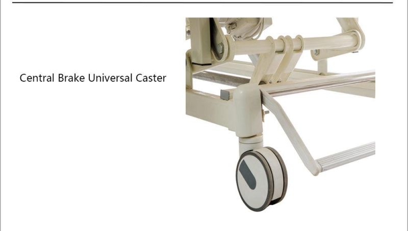 CE Adjustable Electric Hospital Sick Bed with Mute Casters dB05