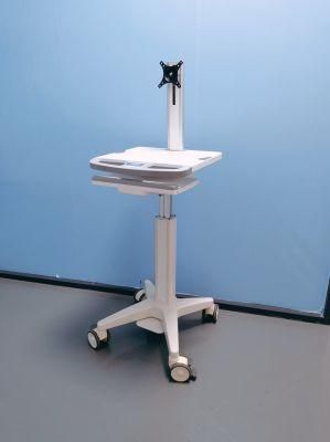 Medical Trolley with Black Wheels with Modern Design