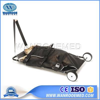 Ea-9 Hospital Equipment Pet Animal Emergency Stretcher with Wheels