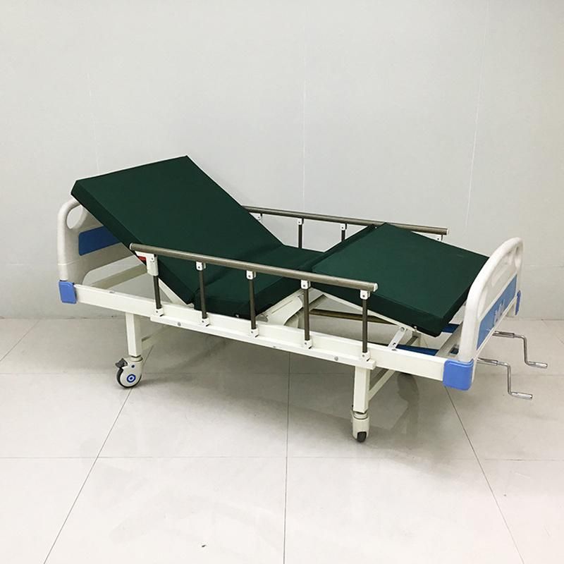 Foldabel Hospital Nursing Bed with Dining Table