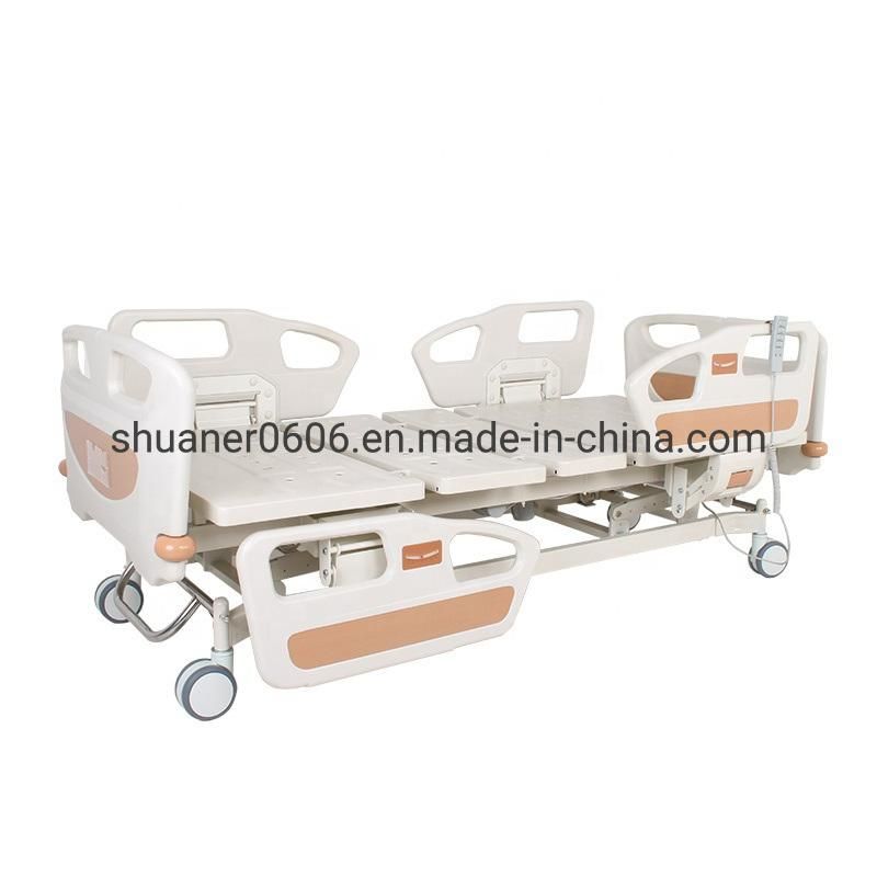 Hospital Furniture Medical Instrument Three Function Electrica Hospital Bed ICU Bed