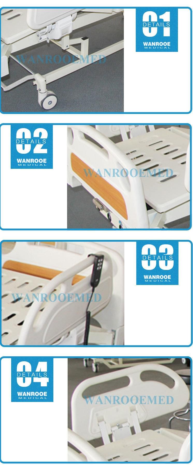 Bae301 Medical Adjustable Therapy ABS Reverse ICU Electric Hospital Care Patient Bed