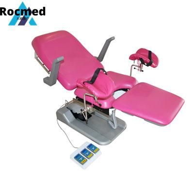 Hydraulic Ultra Wide 700mm Gynecology Operating Table with Foot Pedal and Central Brake