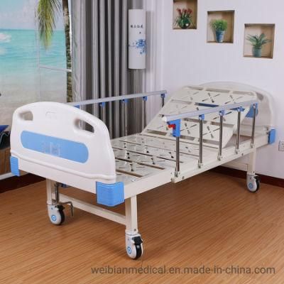 One Crank Manual Bed ABS Single Function One Function Medical Hospital Manual Bed