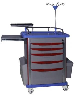 Mn-Ec001 Fresh ABS Medical Ce&ISO Emergency Trolley