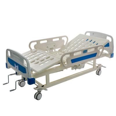 Manual Hospital Equipment Bed with ABS Side Rail Bc02-3