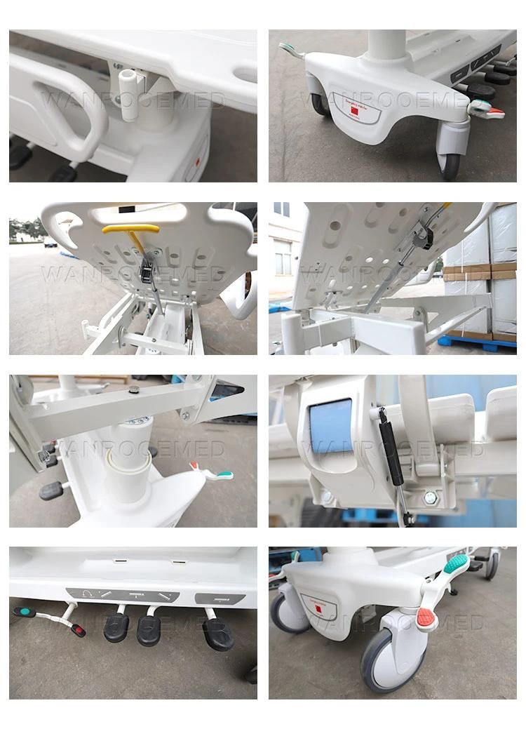 Bd111A Hospital Emergency Hydraulic Medical Patient Transfer Treatment Cart