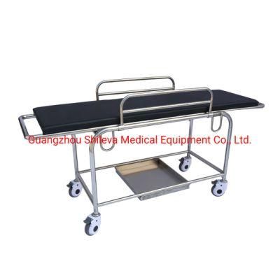 Stainless-Steel Emergency Stretcher with Four Castors Slv-B4003s