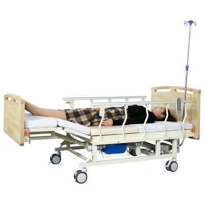 Factory Price High Quality Adjustable Rotating Turning Nursing Electric Hospital Beds for Elderly Patient Care