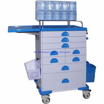 Hospital Trolley Car Floor Anesthesia Medical Trolley