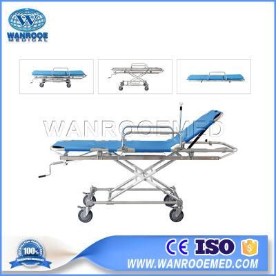 Ea-4b Hospital Stainless Steel Medical Instrument Emergency Trolley