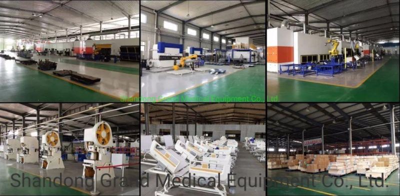 Adjustable ICU Nursing Hospital Bed Lifting Medical Bed for Hospital Furniture with CE Electric Bed