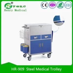 Hospital Anesthesia Trolley/Steel Crash Trolley/Medicine Trolley