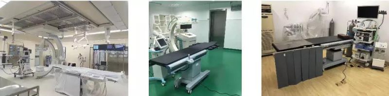 Hospital Equipment Surgical Manual Catheterization Table Medical Operation/Operating Exam Bed