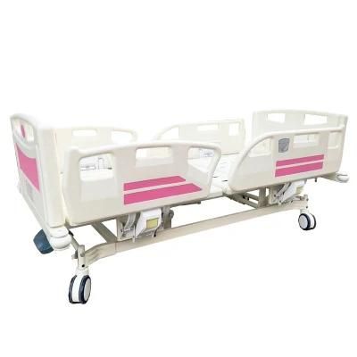 Best Price 5-Function Electrical Care Bed with Safety Voltage Motor for Hospital