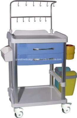 Medical Cart Medical Trolley Surgical Trolley with Drawers High Quality Hospital Trolley Medical Use ABS Infusion Trolley Cart