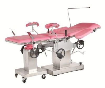 Hospital Operation Surgical Hydraulic Obstetric Delivery Table