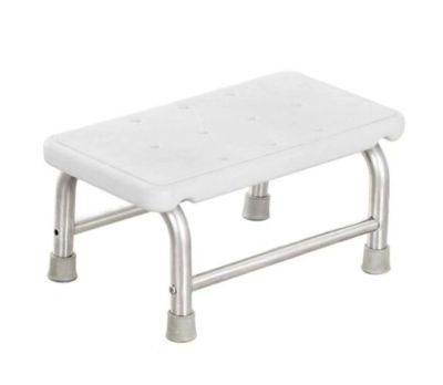 Mn-Fs001 Factory Price Medical Stainless Steel Double Step Footstool