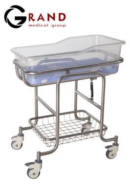 High Quality New Stainless Steel Hospital Baby Cot for Hospital/Clinic Equipment