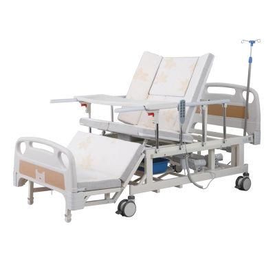 Cheap Multifunctional Electric Hospital Bed with Mattress Discounted Price in Hospital
