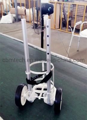 Aluminum Trolley with Basket Carrying Small-Size Gas Cylinders