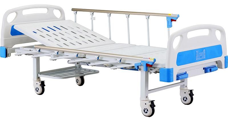 Two Functions Manual Hospital Clinical ICU Bed