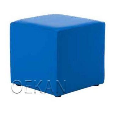 Modern Design Combined Public Single Hospital PU Leather Rest Room Chair Square Shape Rest Area Sofa Chairs