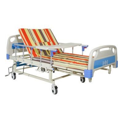 China Hospital Furniture Multifunctional Nursing Bed Manufacturer Five Special Hospital Bed