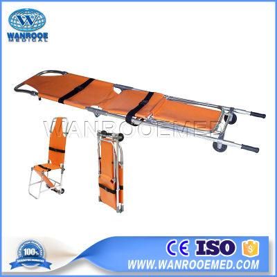 Ea-6e Hospital Adjustable Rescue Ambulance Folding Stair Chair Stretcher