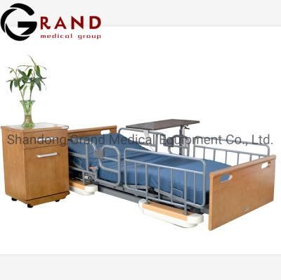 China Hospital Furniture Factory Medical Equipment Home Care Manual Patient Nursing Bed