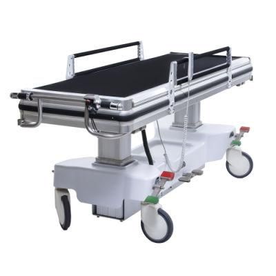 Electric Multifunction Patient Care Bed Transfer Stretcher with Hand Mobile Control for ICU