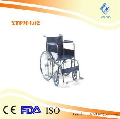 Superior Quality Chromed Steel Frame Manual Wheelchair