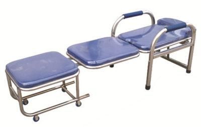 Hospital Medical Folding Sleeping Accompany Chair Attendant Bed Chair
