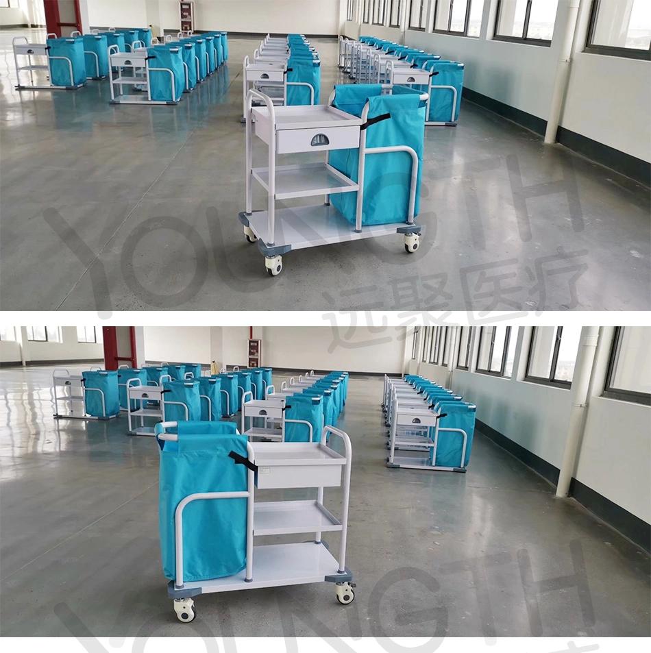 Plastic Morning Care Medical Trolley Cart Hot Sale Best Quality ABS Hospital Trolley Hospital Furniture
